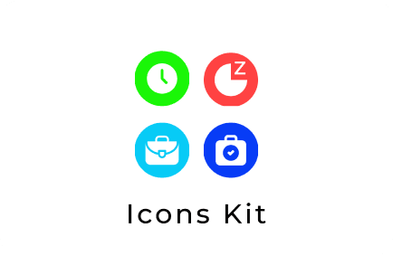 Restaurant icon kit