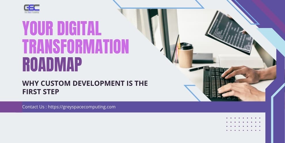Your Digital Transformation Roadmap: Why Custom Development Is the First Step