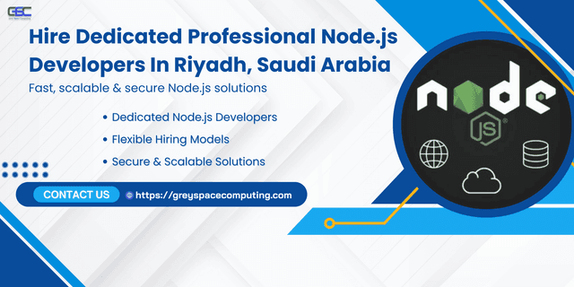 Hire Dedicated Professional Node.js Developers in Riyadh, Saudi Arabia