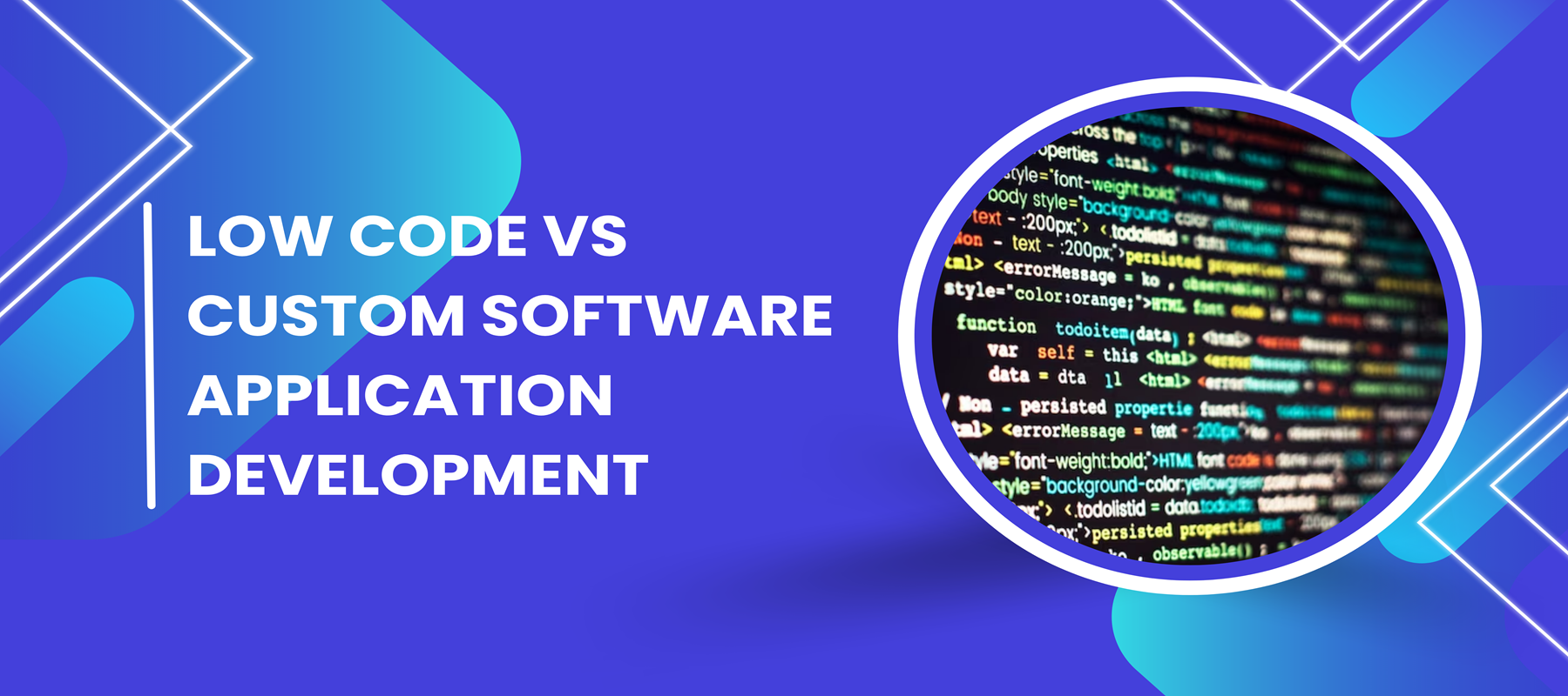 LOW CODE AND CUSTOM SOFTWARE APPLICATION DEVELOPMENT