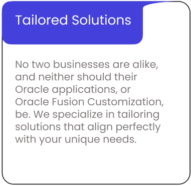 oracle Customization Application